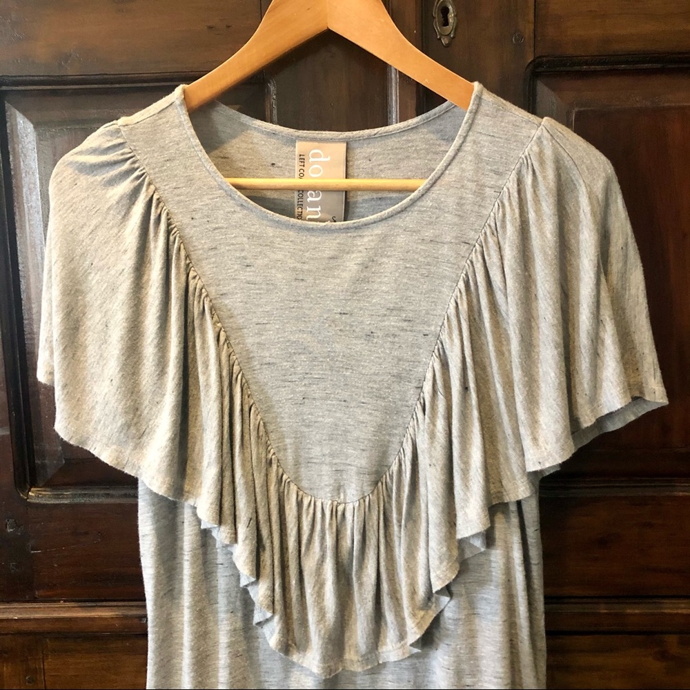 Dolan for Anthropologie Ruffle Shirt